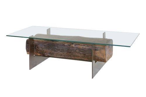 Современный журнальный столик - OITIS - Rotsen Furniture - из дерева / прямоугольный / из вторичных материалов