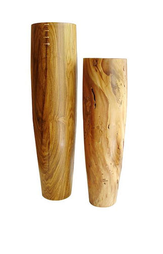 Современная ваза - CARVED - Rotsen Furniture - из дерева