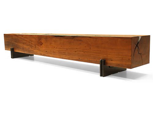 Современная скамейка - ITAÚBA - Rotsen Furniture - из дерева / повторное использование