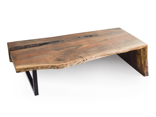 Современный журнальный столик - WALNUT - Rotsen Furniture - из дерева / из металла / прямоугольный