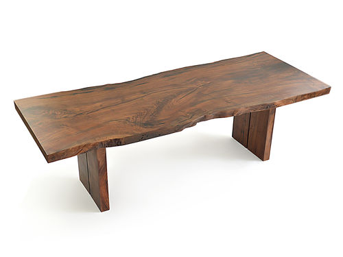 Современный обеденный стол - LIVE EDGE - Rotsen Furniture - из дерева / прямоугольный / для гостиницы