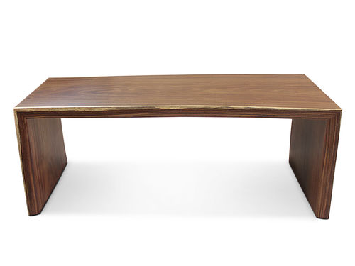 Современный рабочий стол - LIVE EDGE - Rotsen Furniture - из дерева / прямоугольный / для гостиницы