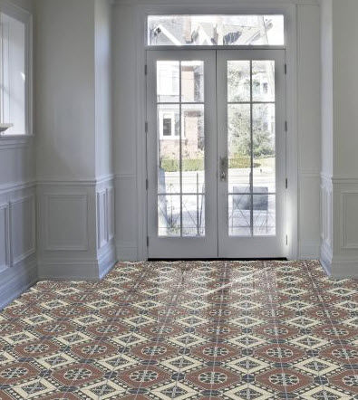 Плитка из цемента - PERPIGNAN-21 - Granada Tile - полированная / для интерьера / напольная