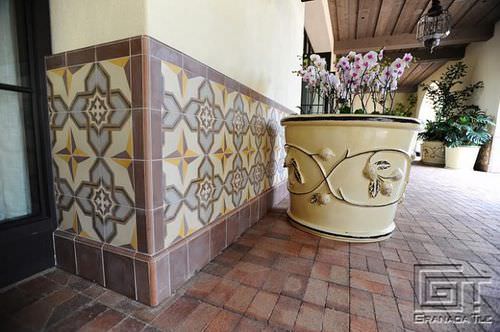 Плитка из цемента - LA ROCHELLE 1011 - Granada Tile - полированная / для интерьера / напольная