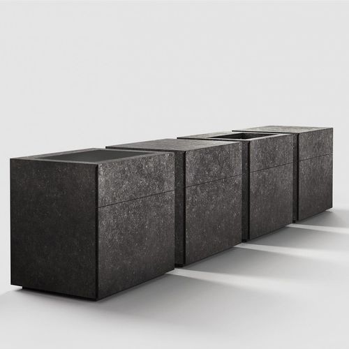 Современная кухня - ROCK - Steininger Designers - из натурального камня / островного типа / модульная