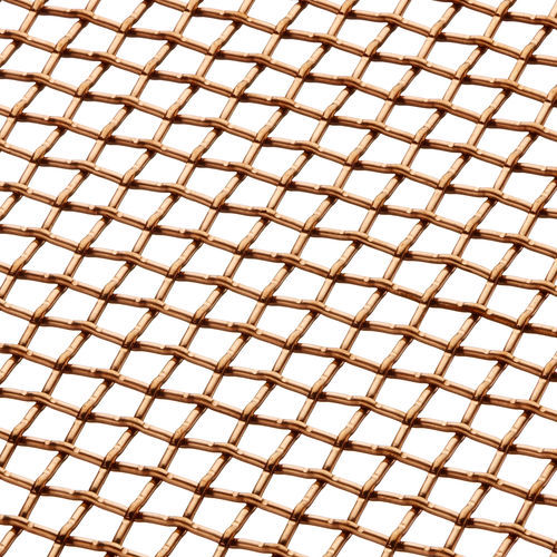 Декоративная металлическая сетка - L-446 - BANKER WIRE - из латуни / из стали / из бронзы