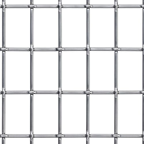 Декоративная металлическая сетка - LZ-95 - BANKER WIRE - из латуни / из алюминия / из стали