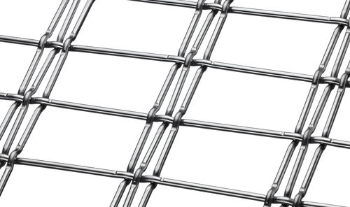 Декоративная металлическая сетка - M13Z-225 - BANKER WIRE - из латуни / из алюминия / из стали