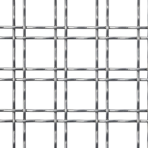 Декоративная металлическая сетка - M22-6 - BANKER WIRE - из латуни / из алюминия / из стали
