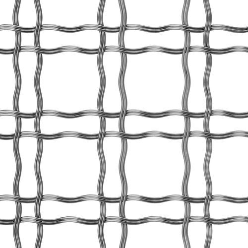 Декоративная металлическая сетка - M44-12 - BANKER WIRE - из латуни / из стали / из бронзы