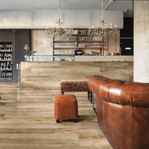 Плитка из керамогранита - BLENDWOOD - Gruppo Ceramiche Ricchetti - естественная отделка / текстурированная / для интерьера