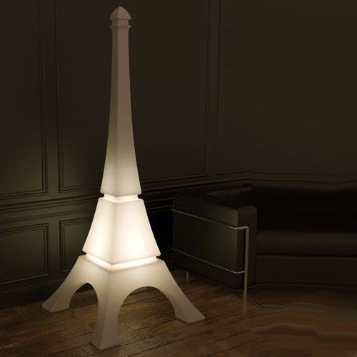 Современная световая колонна - EIFFEL TOWER - Qui est Paul - из полимера / флюоресцентная / для интерьера