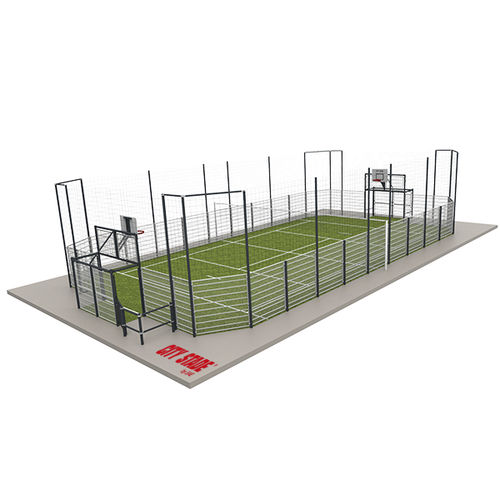 Мультиспортивная площадка для игровой площадки - CITY PRIMA® SECURITE - GROUPE SAE - TENNIS D'AQUITAINE - для коллективной организации