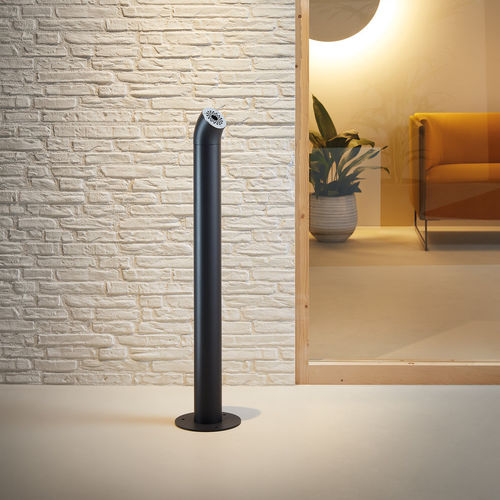 Пепельница на ножках - LAAX - Made Design Barcelona - из железа / для наружного применения / для профессионального использования