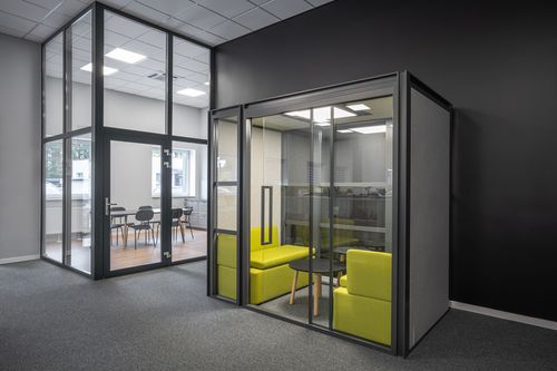 Телефонная будка для открытого пространства - Hako Sliding doors - MDD - для офиса