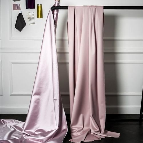 Обивочная ткань - MADEMOISELLE - DEDAR MILANO - для штор / однотонная / из хлопка