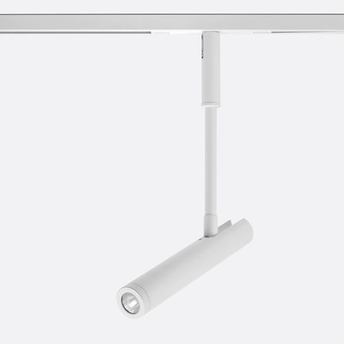 Светильник на рейке LED - NEWTON SLIM TRACK 48 - Egoluce - круглый / из крашеного алюминия / для торговли