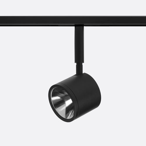 Светильник на рейке LED - NEWTON FLAT TRACK 48 - Egoluce - круглый / из крашеного алюминия / для торговли