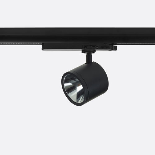 Светильник на рейке LED - NEWTON FLAT TRACK 230 - Egoluce - круглый / из крашеного алюминия / для торговли