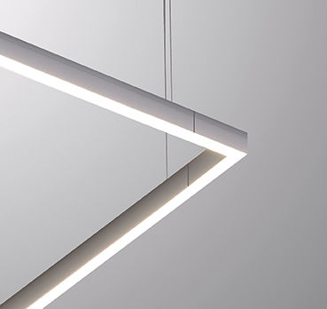 Подвесной светильник - RAIL SISTEMA 1543 1544 - Egoluce - LED / линейный / из алюминия