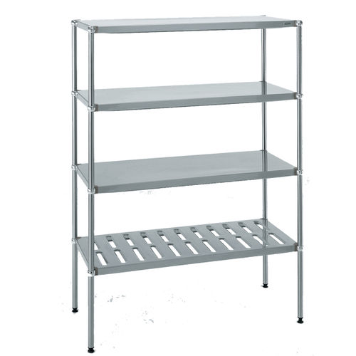 Модульный стеллаж - ADJUSTABLE - Tournus - современный / из алюминия / из нержавеющей стали