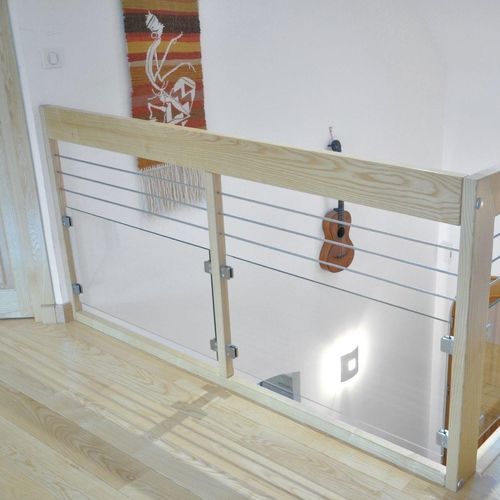 Перила из металла - Créateur d'escaliers Treppenmeister - из стали / из нержавеющей стали / из дерева