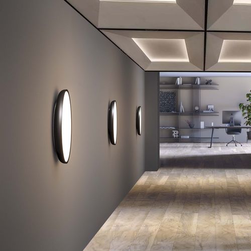 Современный настенный светильник - ZERO 30-40-50-60 - lumen center italia srl - для интерьера / из алюминия / круглый