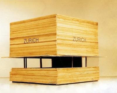 Коммерческий киоск - ZURICH - URBADIS Microarquitectura - из дерева