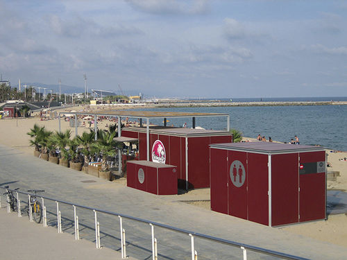 Киоск туалеты - HABANA 48 - URBADIS Microarquitectura - общественного питания / из металла