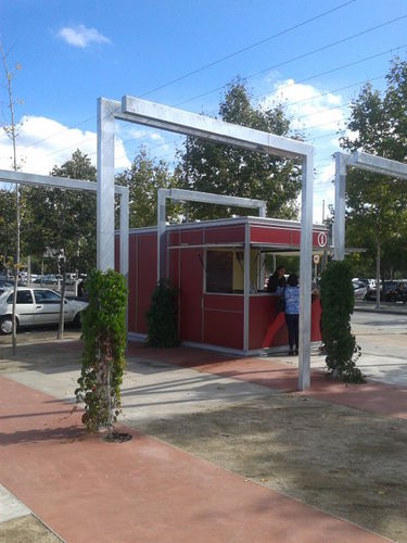 Информационный киоск - HABANA 8 - URBADIS Microarquitectura - из металла