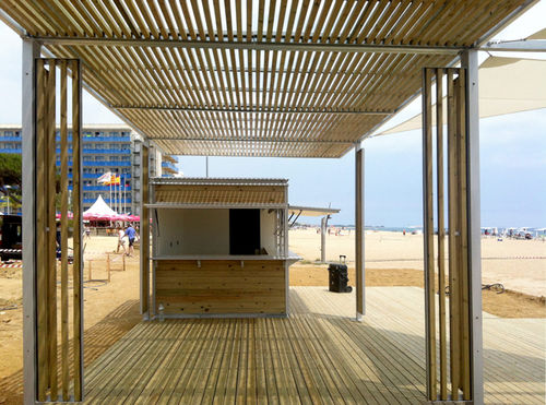 Киоск туалеты - HABANA 15 - URBADIS Microarquitectura - общественного питания / из металла