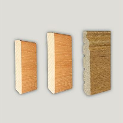 Плинтус из дерева - DESIGN PARQUET - вмонтированный