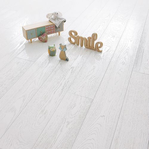 Паркет из паркетной доски - COTTON - DESIGN PARQUET - из массивной доски / из дуба / «венгерская елка»