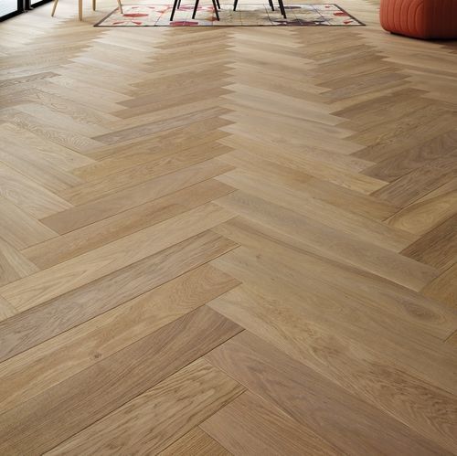 Паркет из паркетной доски - JASMIN - DESIGN PARQUET - из массивной доски / из дуба / «венгерская елка»