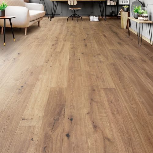 Паркет из паркетной доски - APENNINES - DESIGN PARQUET - из массивной доски / из дуба / «венгерская елка»