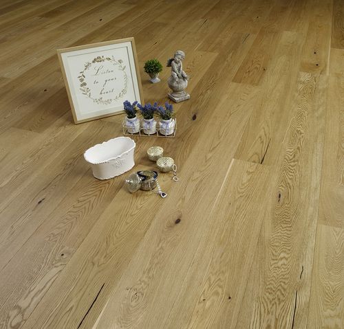 Паркет из паркетной доски - HOSSEGOR - DESIGN PARQUET - из дуба / покрытый лаком / матовая отделка