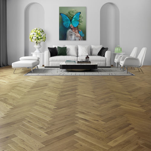 Паркет из паркетной доски - Village - DESIGN PARQUET - из массивной доски / полумассивный / из дуба