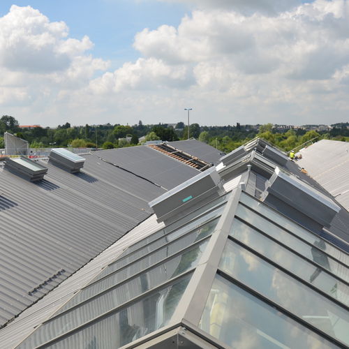 Фонарь для остекления - ECOPLAN - Kingspan Light + Air - для зданий / удаления дыма / для вентиляции
