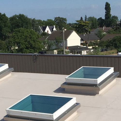 Фонарь для вентилируемой крыши - PREMIUM ECOLUX AERATION - Kingspan Light + Air - для покрытий / для вентиляции / из стекла
