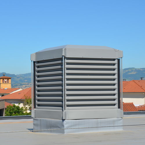 Плоский вентилятор для крыши - WINDCATCHER® - Kingspan Light + Air - из металла / для бытового использования / коммерческий