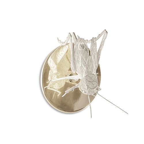Настенный светильник уникальный дизайн - FILIGREE CRICKET  - BOCA DO LOBO - для интерьера / из латуни / для бытового использования
