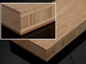 Рабочая поверхность из бамбука - NATURAL - STRANDS WOVEN - Higuera Hardwoods- The Finest Bamboo Products