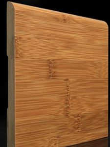 Плинтус из бамбука - NATURAL HORIZONTAL - Higuera Hardwoods- The Finest Bamboo Products - закругленный / FSC-сертифицированный