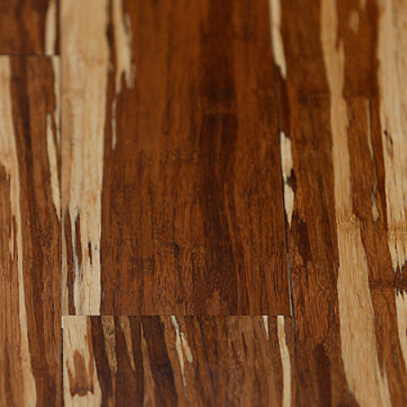Паркет из массивной доски - STRAND WOVEN: MIXED (TOBAGO/TIGER) - Higuera Hardwoods- The Finest Bamboo Products - покрытый лаком / приклеиваемый / без формальдегида