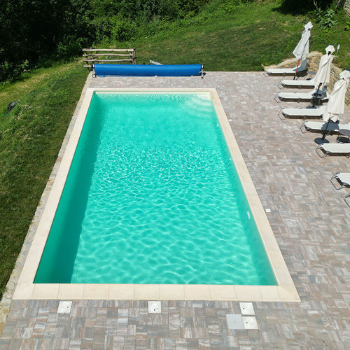 Переливной бассейн - Classica - Piscine Acquaform - крытый / на заказ / встроенный бордюр