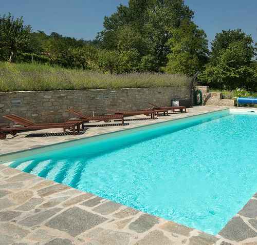 Бассейн на заказ - Atene - Piscine Acquaform - встроенный бордюр / для наружного применения / заглубленный