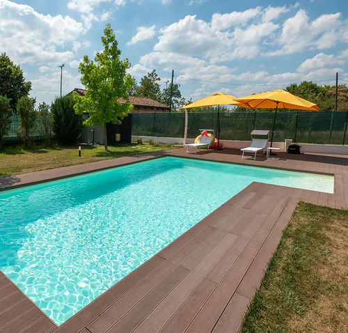 Бассейн на заказ - Beachtime - Piscine Acquaform - встроенный бордюр / для наружного применения / заглубленный