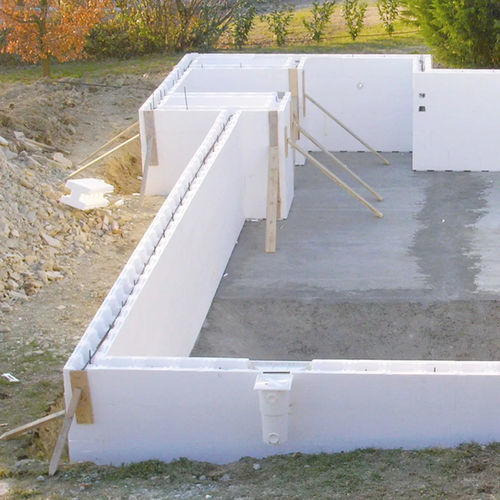 Блок для обшивки из вспененного полистирола - ISOBLOK  - Piscine Acquaform - для бассейна / изоляционный / модульный