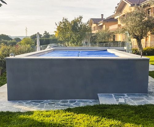 Покрытие для стен для наружного использования - Piscine Acquaform - из композита / для бытового использования / для бассейна