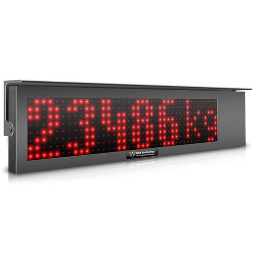Настенное информационное табло - WA-2-PROFESSIONAL - RGB Technology s.c. - для наружного применения / однострочное / LED